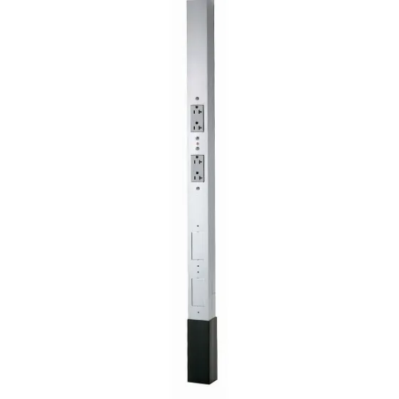 Poteaux de service en aluminium