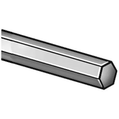 Crosse hexagonale en acier au carbone