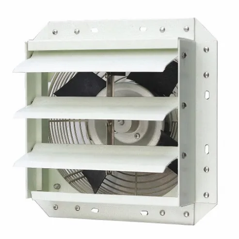 Direct Drive Corrosion Resistant Shutter Mount Fans