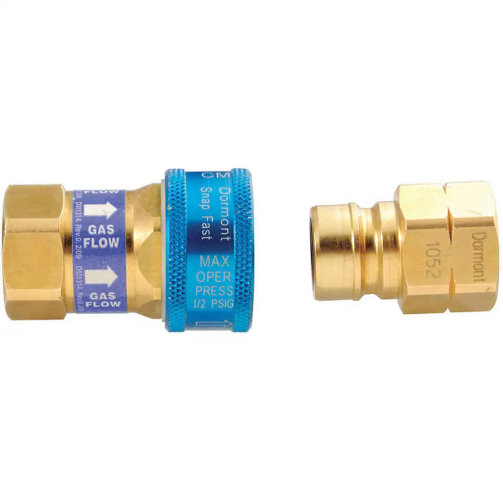 Raccord de connecteur de gaz
