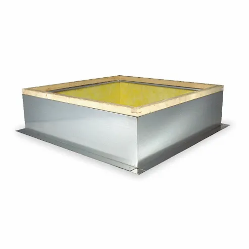 Bordures de toit non ventilées