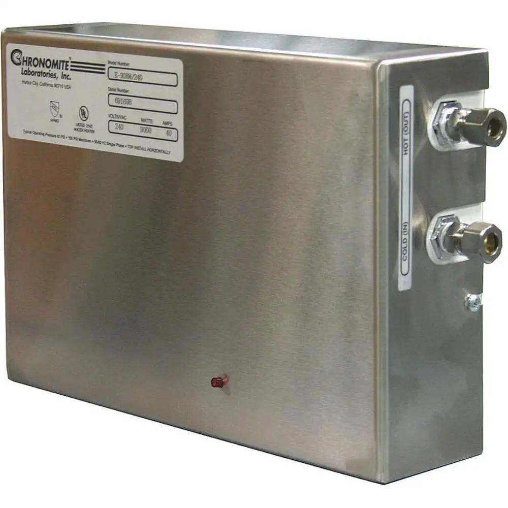Douche oculaire et chauffe-eau plomberie d'urgence