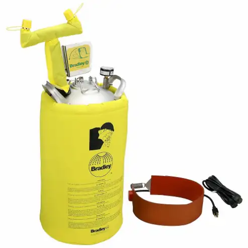 Stations de lavage oculaire portables pressurisées
