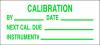 Etichete de calibrare și inspecție