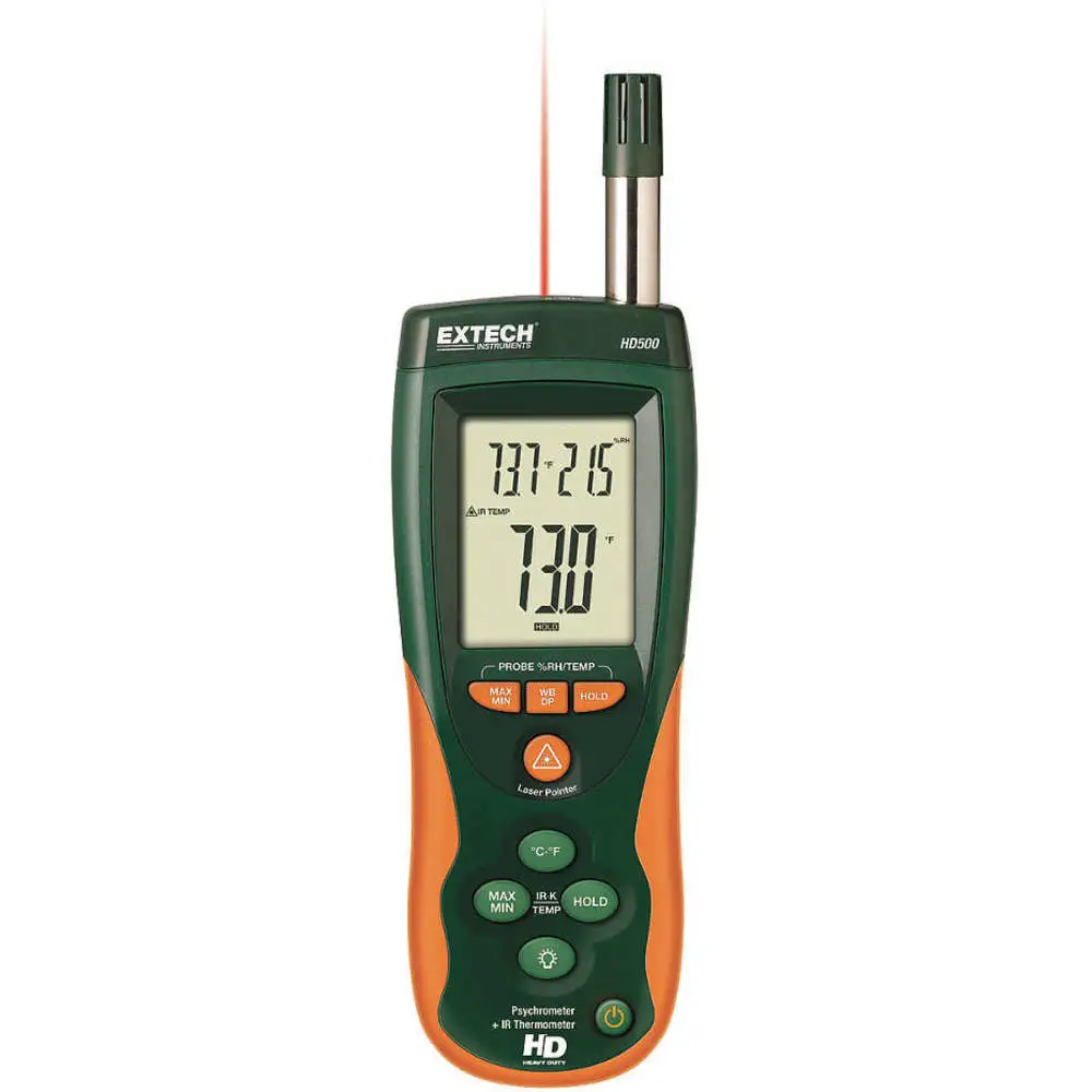 Compteurs RH avec thermomètre IR