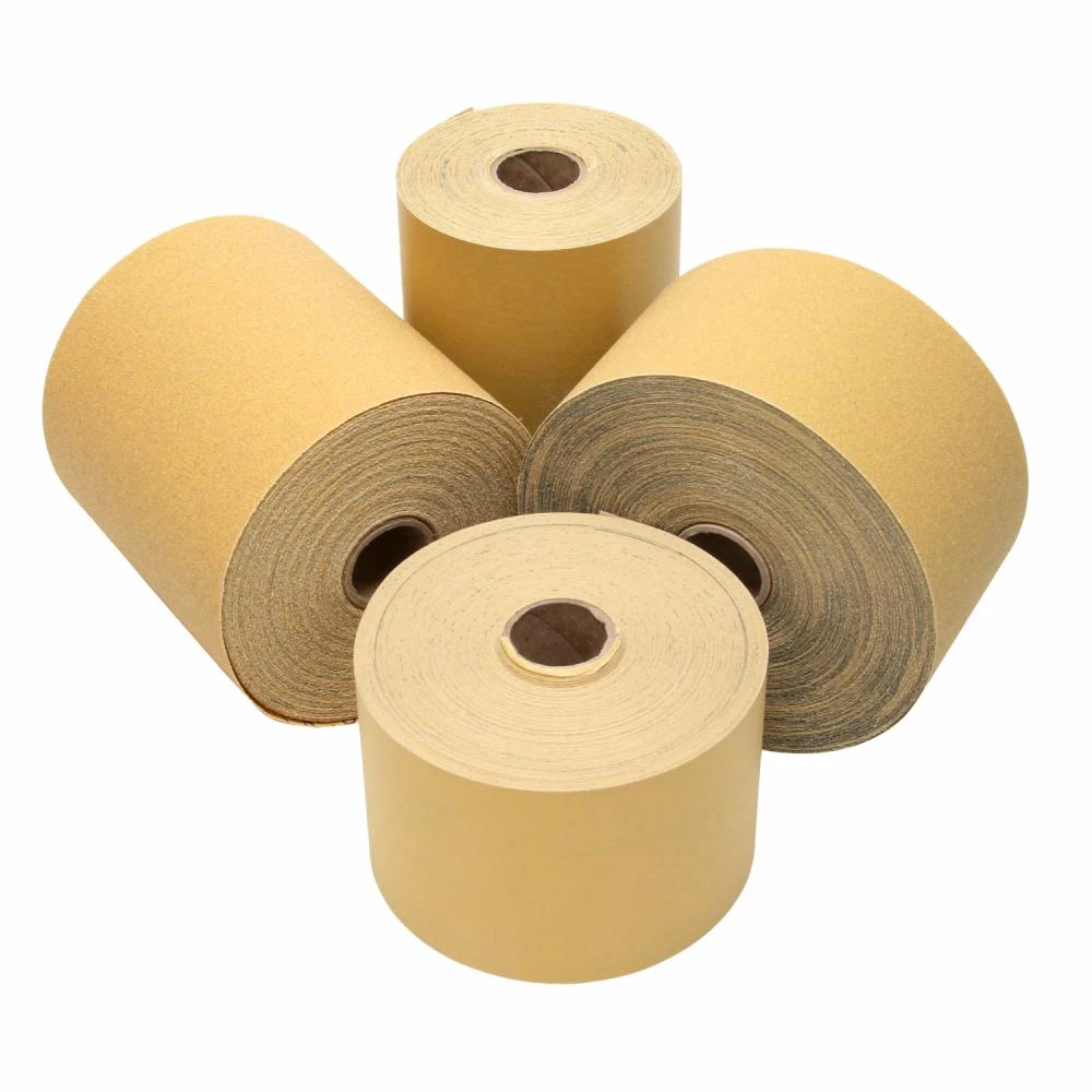 Rouleaux de papier de verre