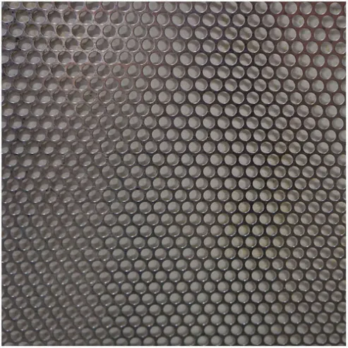 Feuilles perforées en aluminium
