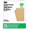 Sandpaper Sheet, 9 Inch Width X 11 Inch Length, Aluminum Oxide, 150 Grit, Pro-Pak