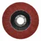 Flap Disc, Ceramic Grain, 7 Inch Disc Diameter, 40 Abrasive Grit