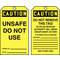 Caution Tag By The Roll 6-1/4 x 3 - Pack Of 100