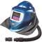 Supplied Air Shield And Welding Helmet, Blue, With LP Adapter