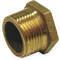 Hex Bushing Red Messing 4 x 3 In