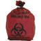 Τσάντα Biohazard Red 1 Gallon - Πακέτο 200