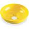 Eyewash Bowl, 10 Inch Diameter, Plastic, Yellow