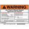 Arc Flash Protection Label 5 Inch H - Pack Of 5