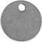 Blank Tag, Round, Stainless Steel, 2 Inch Dia., 10 Pk
