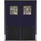 Swinging Door 10 x 8 Feet Navy Blue