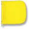 Figyelmeztető ostor zászló 11 x 12 hüvelyk sárga