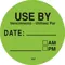 Food Rotation Label Green Paper - Pack Of 500