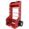 Wire Spool Cart Portable H 51-3/8 In