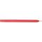 Metal Detectable Stick Pen Red - Pakke med 50