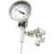 Bimetal Thermometer, 3 Inch Dial, 0 To 250 Deg F Range