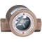 Double Sight Flow Indicator, 2 Inch Size, Bronze