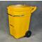 Wheeled Spill Kit e-Cart with Lid, 65 Gallon, Yellow