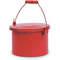 Bench Can 1-1/2 Gallon Galvanised Steel Red