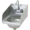 Hand Sink With Faucet 12 Inch Length 18 Inch Width