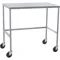 Mobile Instrument Table 58 x 24 x 34 With Shelf