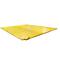 SpillNest Berm with Removable Sidewalls, Economy, 12 ft x 15 ft x 4.5 In, Yellow