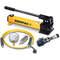 Self-Contained Hydraulic Cutter Set with Foot Pump, 20 Ton, Capacity