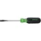 Square Shank Flat Blade Screwdriver, 8-11/32 Inch Overall Length, 4 Inch Shank Length