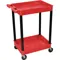 Utility Cart 300 Lb. Capacity Pe 2 Shelves