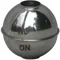 Tubed Magnetic Float Ball Round Stainless Steel 2 In