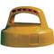 Storage Lid, 4.2 Inch Height, Yellow, HDPE