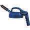 Mini Spout Lid, 0.27 Inch Outlet Dia., Blue, HDPE