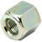 Tube Fitting, Nut, 1/4 Inch Outside Diameter, Flareless, Steel