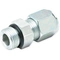 Tube Fitting, Straight, 5/8 Inch Outside Diameter, Flareless, Steel