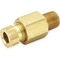 Tube Fitting, 3/8 Inch Outside Diameter, Brass Flareless