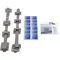 Hplc 6-stack Fastener Kit Gray