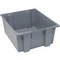 Container Nest And Stack 23-1/2 inch, gri