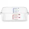 Square Storage Container 2 Quart Clear