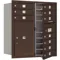 Horizontal Mailbox Usps 11 Doors Bronze Fl 34 Inch