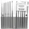 Needle File Set 5-1/2 Inch Length Swiss 12 pcs.