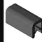 Edge Trim Aluminium Clip 0.26 Inch Width 25 Feet