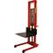 Platform Hydraulic Stacker, Standard Large, 1000 lbs Capacity, 60 Inch Lift