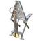 Manuell høyløftende teleskopisk palletruck i rustfritt stål, 2200 pund kapasitet