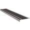 Stair Tread Black Extruded Aluminium 3-1/2 Feet Width